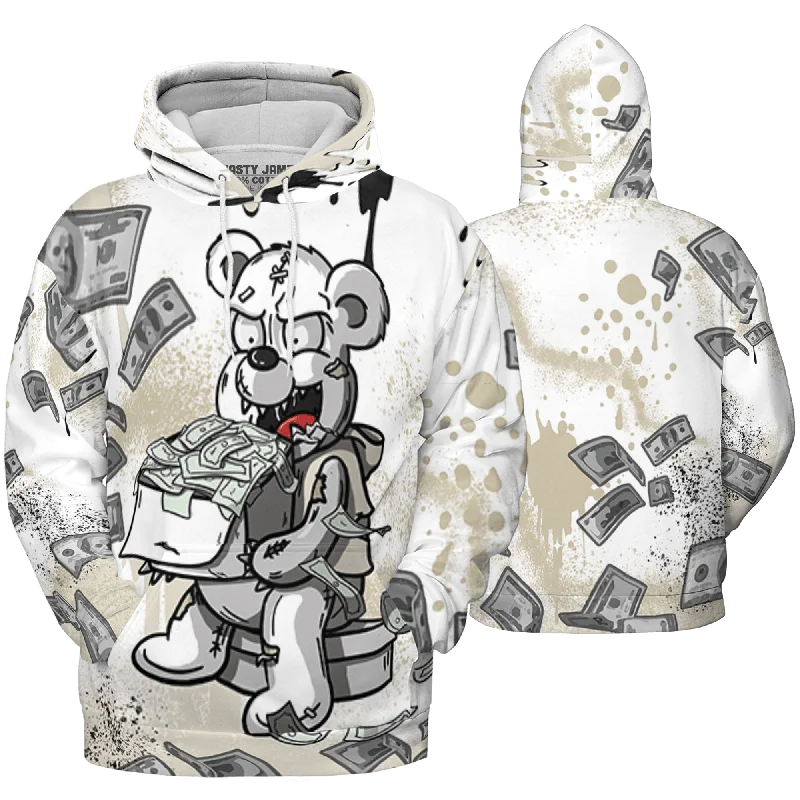 All-Season Unisex Clothing Collection Sophisticated Fashion NastyJamz Gratitude 11s Hoodie Match Cash Money Splash Paint All-Over Print