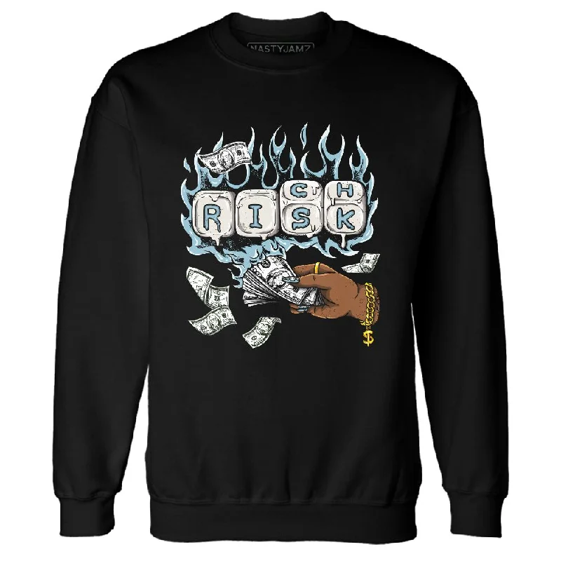 Sleek And Comfortable Unisex Wear Limited Styles Legend Blue 11s NastyJamz Sweatshirt Match Rich Or Risk