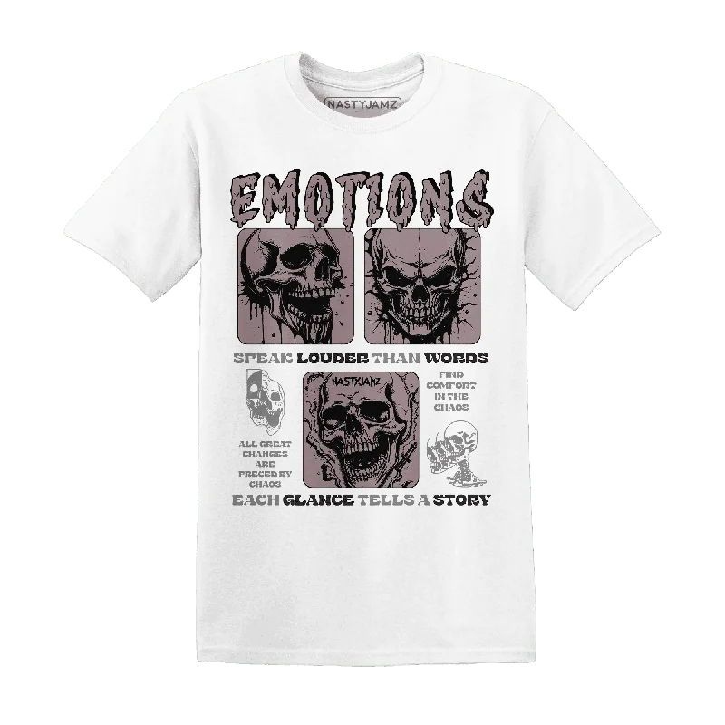 Relaxed-Fit Unisex Fashion For All-Day Comfort Style Revolution NastyJamz Black Violet Ore 3s T-Shirt Match Emotions Skull