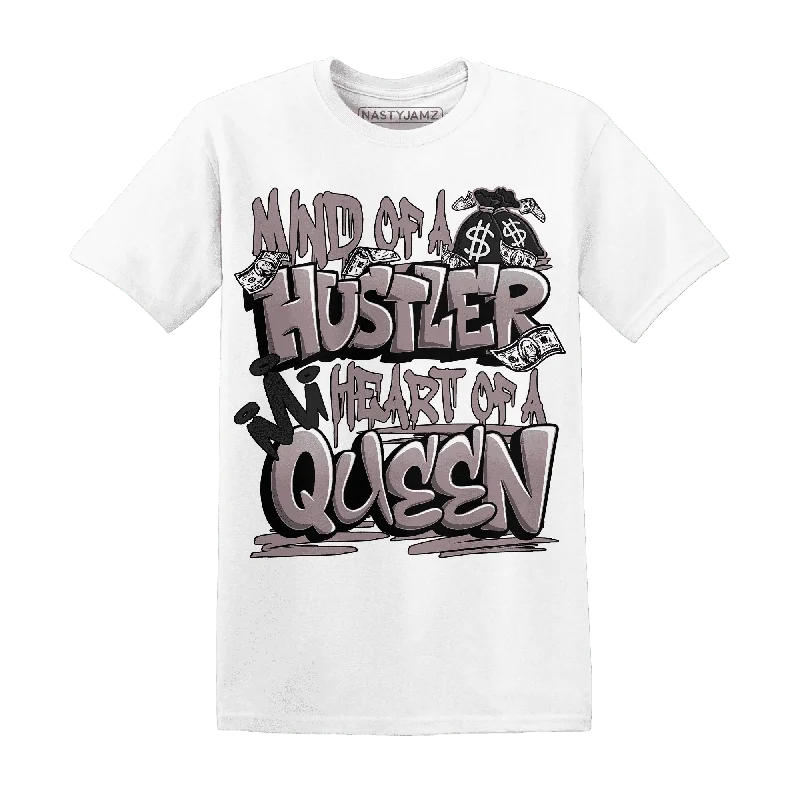 Trendy Unisex Streetwear Fashion Trend Alert NastyJamz Black Violet Ore 3s T-Shirt Match Hustler Heart Queen