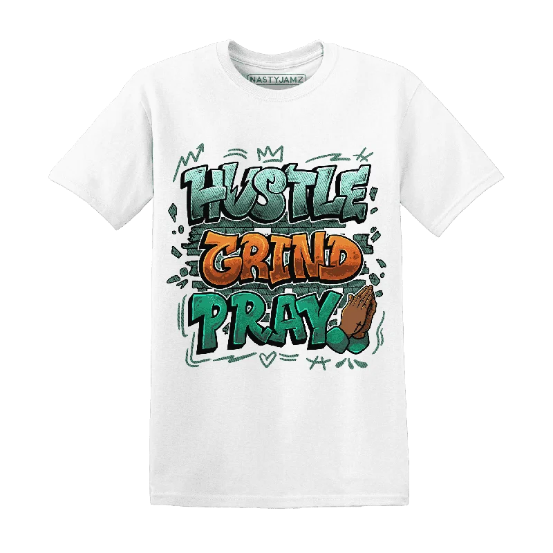 Relaxed-Fit Unisex Fashion For All-Day Comfort Clearance Event NastyJamz Nina CN Abney 3s T-Shirt Match Hustle Grind Pray