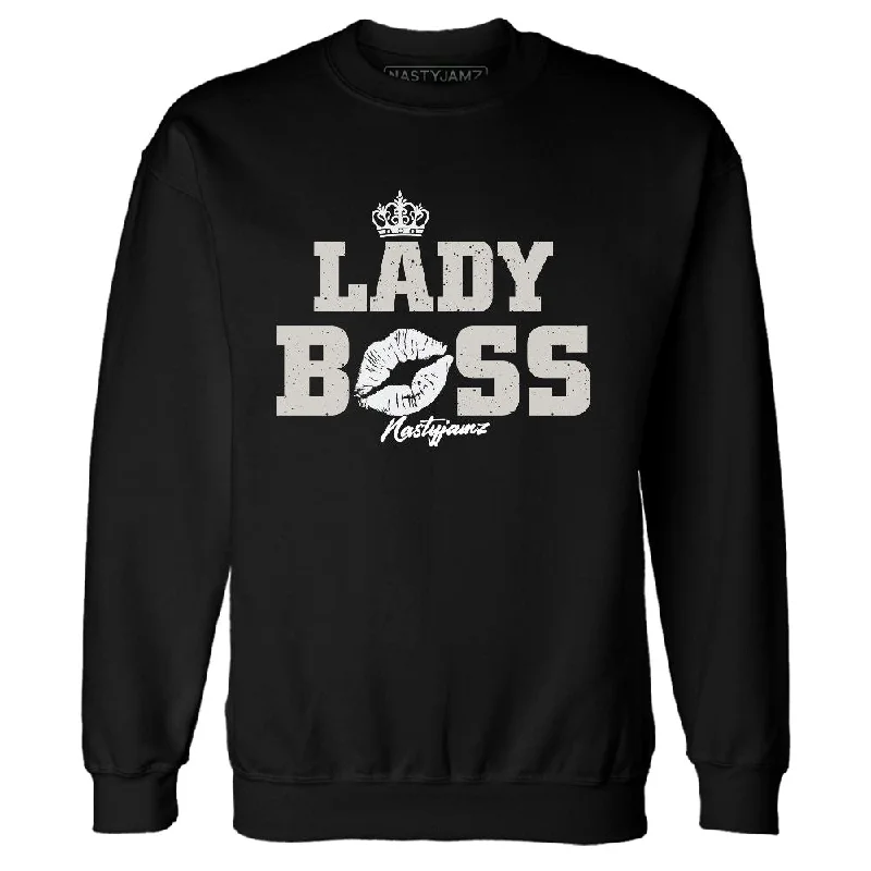 Urban Unisex Fashion Outfits Elevated Casual Discounts Reverse Metallic 5s NastyJamz Sweatshirt Match Lady Boss